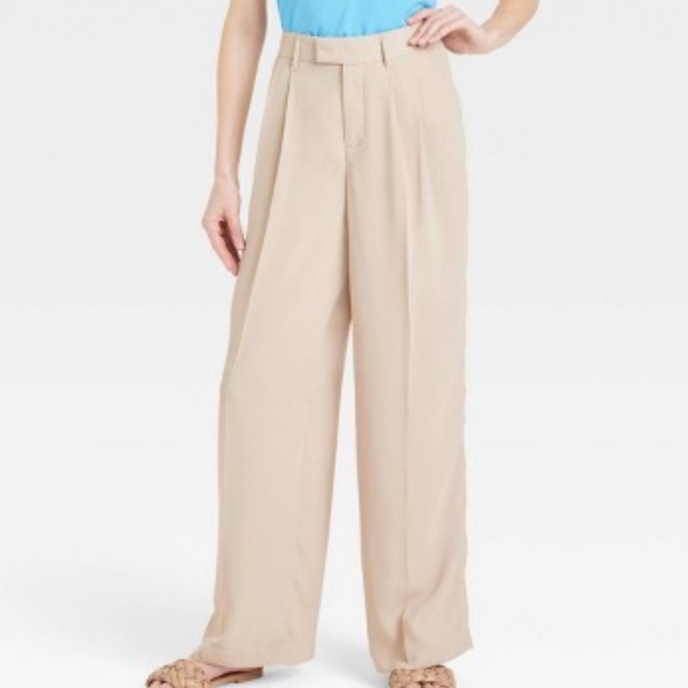 a new day High-rise Wide-leg Trousers